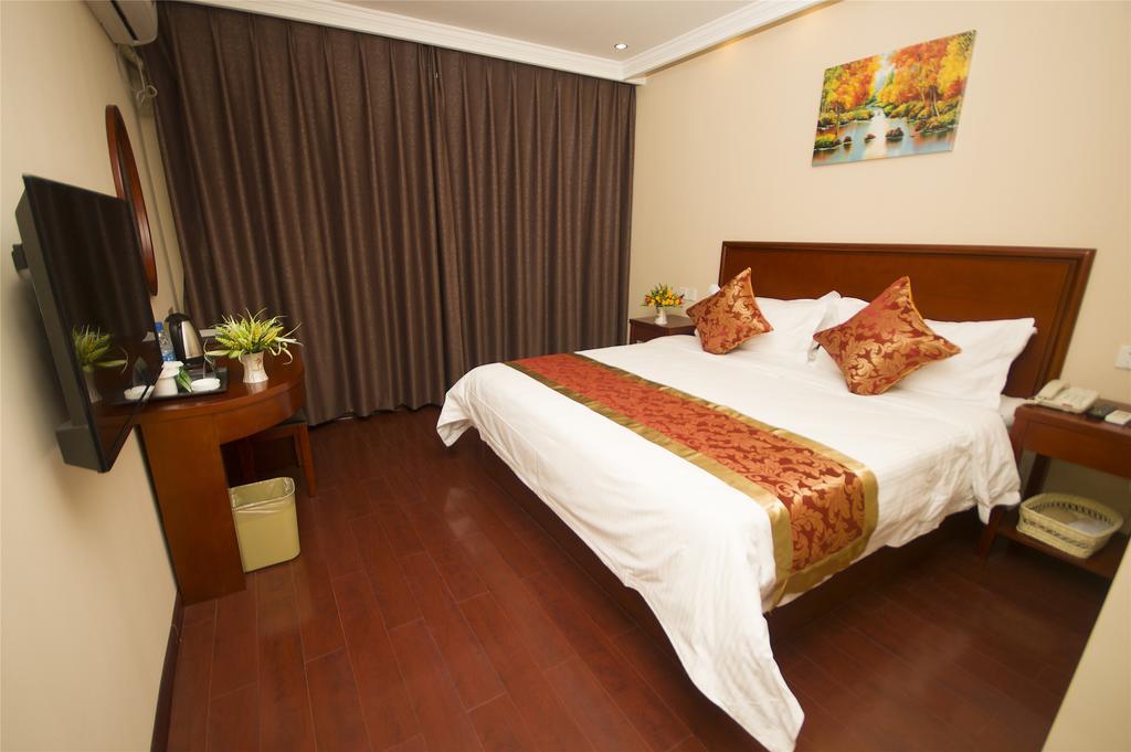 GreenTree Inn Beijing Changyang Town Jiazhou Shuijun Express Hotel Fangshan Bagian luar foto