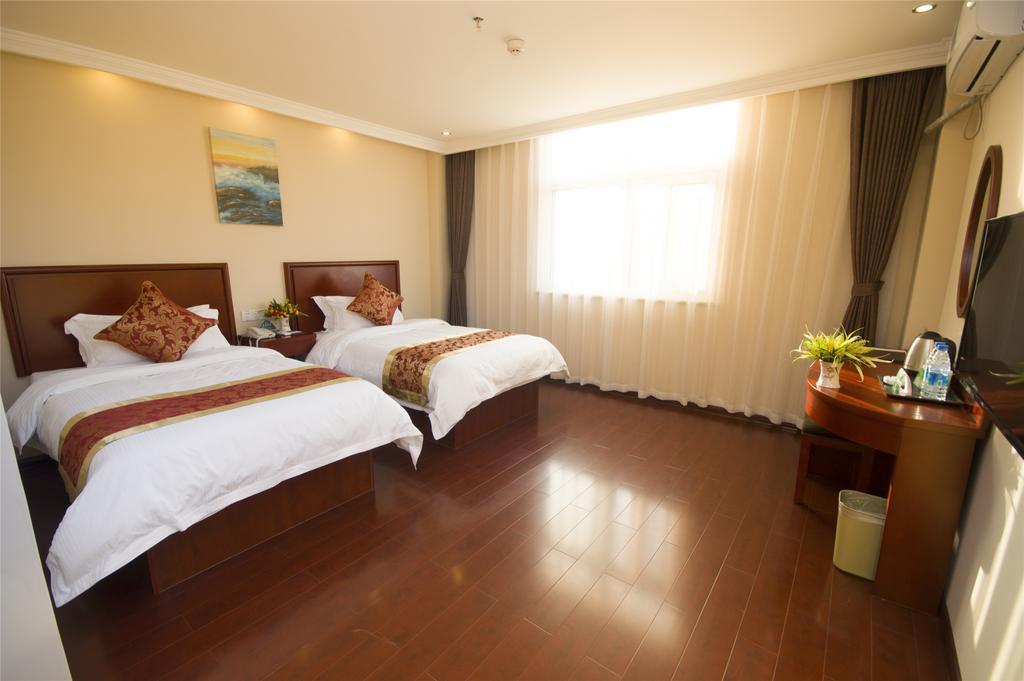 GreenTree Inn Beijing Changyang Town Jiazhou Shuijun Express Hotel Fangshan Bagian luar foto