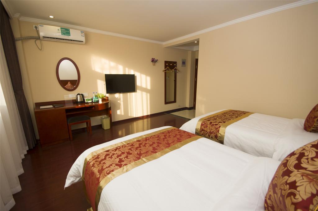 GreenTree Inn Beijing Changyang Town Jiazhou Shuijun Express Hotel Fangshan Bagian luar foto